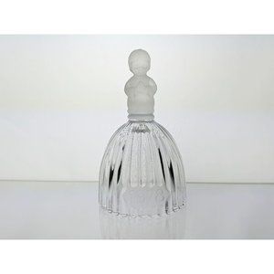 1978 Goebel Crystal Glass Bell Collectible West German Small Girl Praying